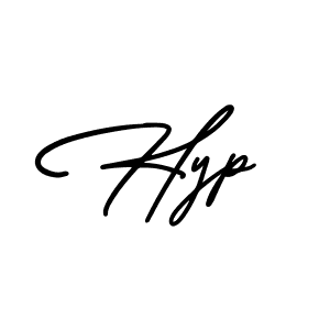Make a beautiful signature design for name Hyp. Use this online signature maker to create a handwritten signature for free. Hyp signature style 3 images and pictures png