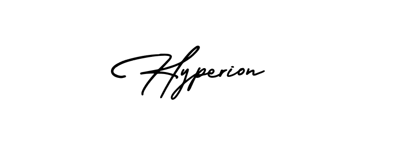 Best and Professional Signature Style for Hyperion. AmerikaSignatureDemo-Regular Best Signature Style Collection. Hyperion signature style 3 images and pictures png