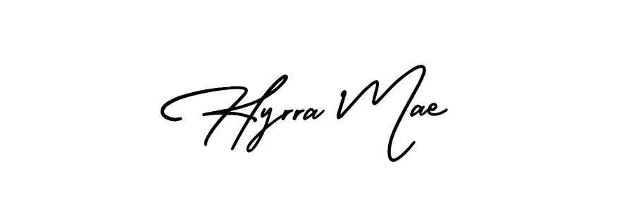 Also we have Hyrra Mae name is the best signature style. Create professional handwritten signature collection using AmerikaSignatureDemo-Regular autograph style. Hyrra Mae signature style 3 images and pictures png