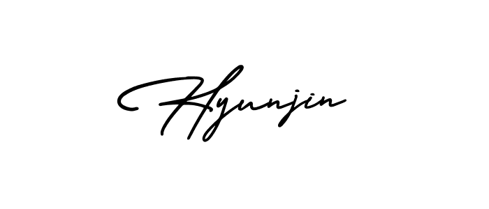 Best and Professional Signature Style for Hyunjin. AmerikaSignatureDemo-Regular Best Signature Style Collection. Hyunjin signature style 3 images and pictures png