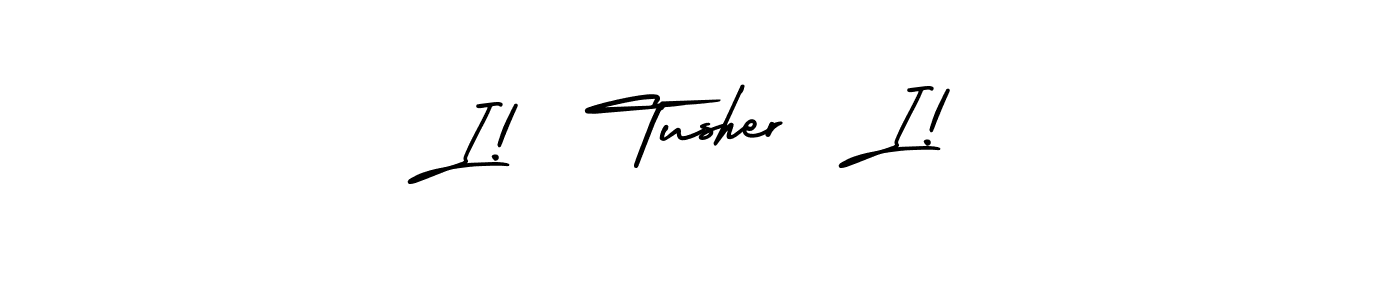 Make a short I!  Tusher  I! signature style. Manage your documents anywhere anytime using AmerikaSignatureDemo-Regular. Create and add eSignatures, submit forms, share and send files easily. I!  Tusher  I! signature style 3 images and pictures png