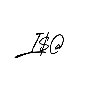 You can use this online signature creator to create a handwritten signature for the name I$@. This is the best online autograph maker. I$@ signature style 3 images and pictures png