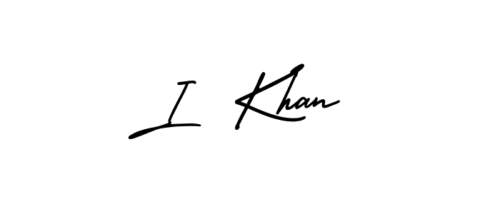 if you are searching for the best signature style for your name I  Khan. so please give up your signature search. here we have designed multiple signature styles  using AmerikaSignatureDemo-Regular. I  Khan signature style 3 images and pictures png