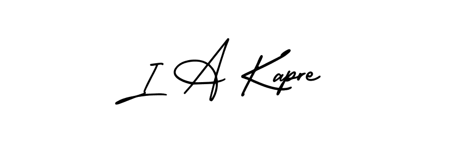 See photos of I A Kapre official signature by Spectra . Check more albums & portfolios. Read reviews & check more about AmerikaSignatureDemo-Regular font. I A Kapre signature style 3 images and pictures png