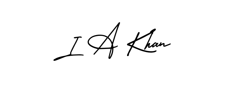 Check out images of Autograph of I A Khan name. Actor I A Khan Signature Style. AmerikaSignatureDemo-Regular is a professional sign style online. I A Khan signature style 3 images and pictures png