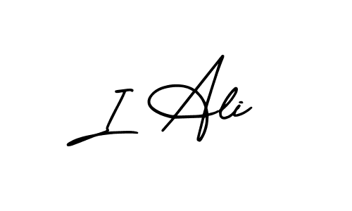 Make a beautiful signature design for name I Ali. Use this online signature maker to create a handwritten signature for free. I Ali signature style 3 images and pictures png