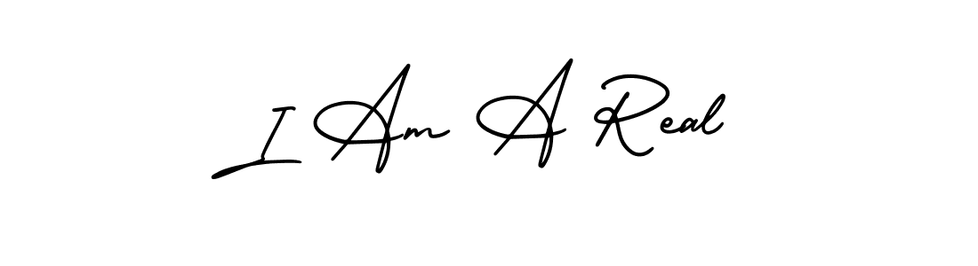 Once you've used our free online signature maker to create your best signature AmerikaSignatureDemo-Regular style, it's time to enjoy all of the benefits that I Am A Real name signing documents. I Am A Real signature style 3 images and pictures png