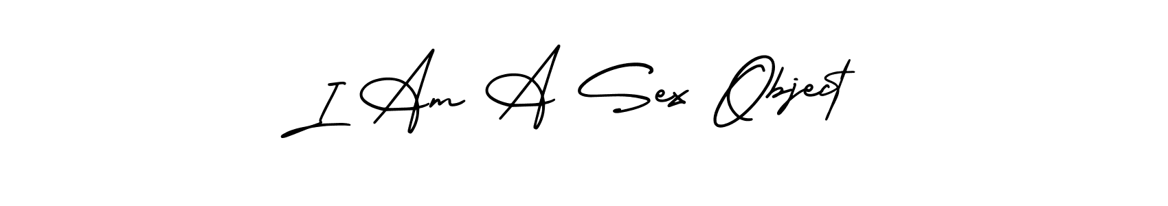 It looks lik you need a new signature style for name I Am A Sex Object. Design unique handwritten (AmerikaSignatureDemo-Regular) signature with our free signature maker in just a few clicks. I Am A Sex Object signature style 3 images and pictures png