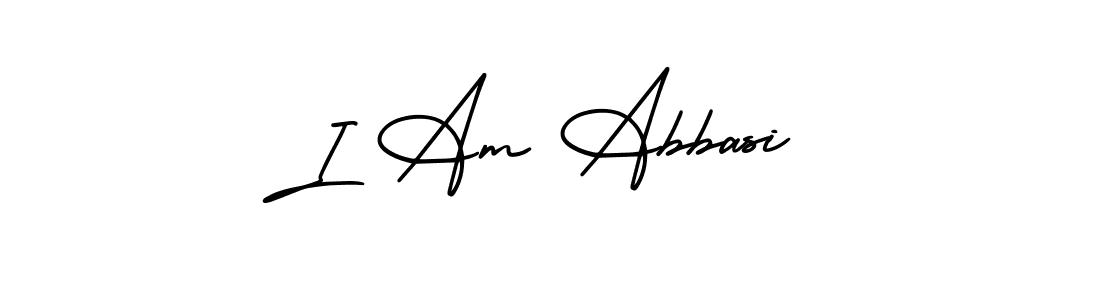 This is the best signature style for the I Am Abbasi name. Also you like these signature font (AmerikaSignatureDemo-Regular). Mix name signature. I Am Abbasi signature style 3 images and pictures png