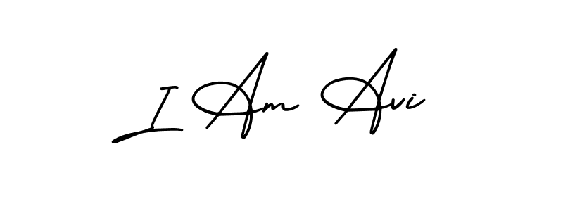 How to make I Am Avi signature? AmerikaSignatureDemo-Regular is a professional autograph style. Create handwritten signature for I Am Avi name. I Am Avi signature style 3 images and pictures png