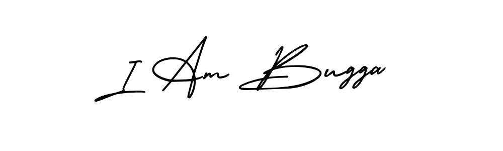 Check out images of Autograph of I Am Bugga name. Actor I Am Bugga Signature Style. AmerikaSignatureDemo-Regular is a professional sign style online. I Am Bugga signature style 3 images and pictures png