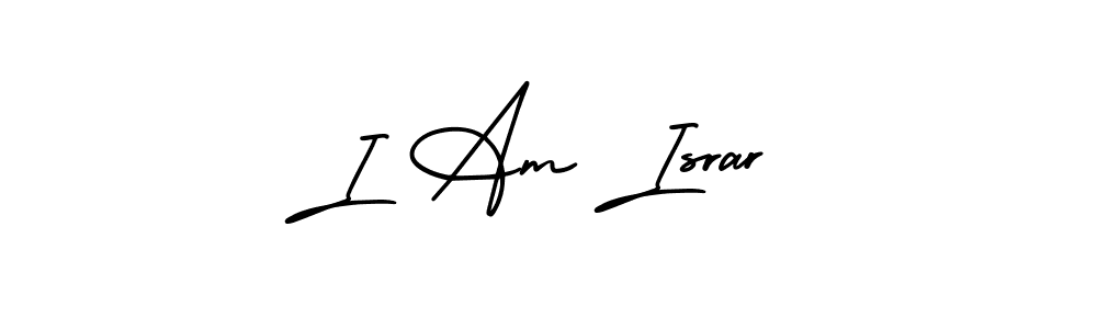 Check out images of Autograph of I Am Israr name. Actor I Am Israr Signature Style. AmerikaSignatureDemo-Regular is a professional sign style online. I Am Israr signature style 3 images and pictures png