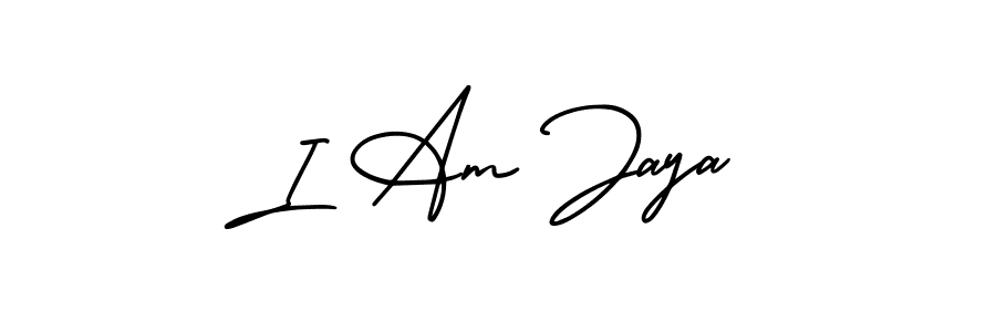 This is the best signature style for the I Am Jaya name. Also you like these signature font (AmerikaSignatureDemo-Regular). Mix name signature. I Am Jaya signature style 3 images and pictures png