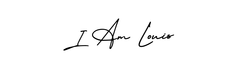 How to make I Am Louis signature? AmerikaSignatureDemo-Regular is a professional autograph style. Create handwritten signature for I Am Louis name. I Am Louis signature style 3 images and pictures png