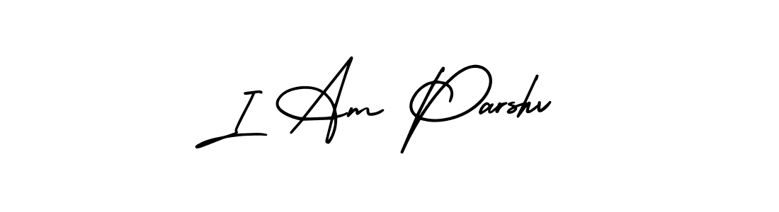 Make a short I Am Parshv signature style. Manage your documents anywhere anytime using AmerikaSignatureDemo-Regular. Create and add eSignatures, submit forms, share and send files easily. I Am Parshv signature style 3 images and pictures png