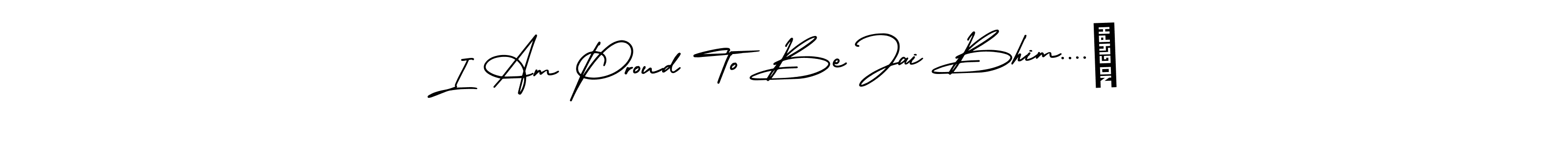 Make a beautiful signature design for name I Am Proud To Be Jai Bhim....★. With this signature (AmerikaSignatureDemo-Regular) style, you can create a handwritten signature for free. I Am Proud To Be Jai Bhim....★ signature style 3 images and pictures png