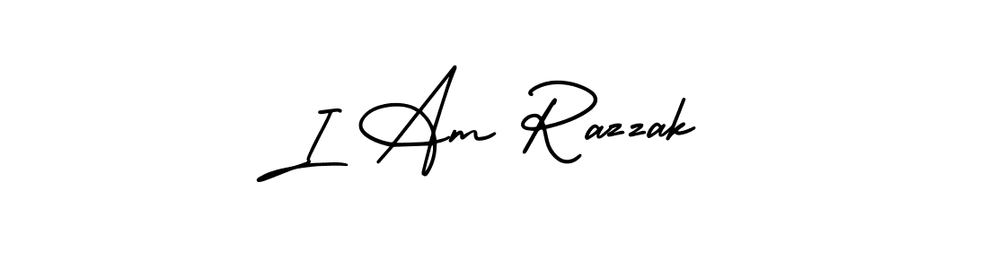 Also we have I Am Razzak name is the best signature style. Create professional handwritten signature collection using AmerikaSignatureDemo-Regular autograph style. I Am Razzak signature style 3 images and pictures png