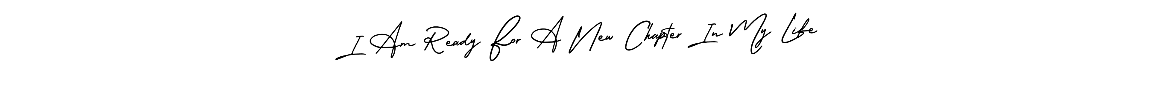 Make a short I Am Ready For A New Chapter In My Life signature style. Manage your documents anywhere anytime using AmerikaSignatureDemo-Regular. Create and add eSignatures, submit forms, share and send files easily. I Am Ready For A New Chapter In My Life signature style 3 images and pictures png