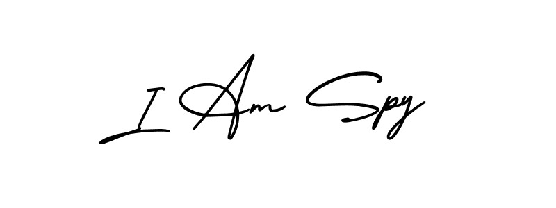 How to make I Am Spy signature? AmerikaSignatureDemo-Regular is a professional autograph style. Create handwritten signature for I Am Spy name. I Am Spy signature style 3 images and pictures png