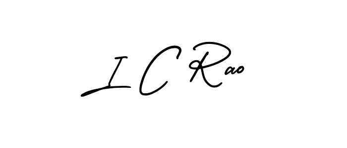 Check out images of Autograph of I C Rao name. Actor I C Rao Signature Style. AmerikaSignatureDemo-Regular is a professional sign style online. I C Rao signature style 3 images and pictures png