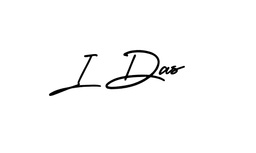 How to make I Das signature? AmerikaSignatureDemo-Regular is a professional autograph style. Create handwritten signature for I Das name. I Das signature style 3 images and pictures png