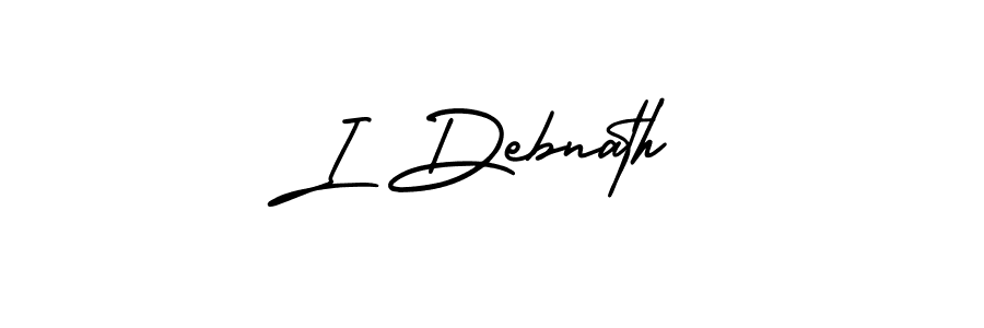 if you are searching for the best signature style for your name I Debnath. so please give up your signature search. here we have designed multiple signature styles  using AmerikaSignatureDemo-Regular. I Debnath signature style 3 images and pictures png