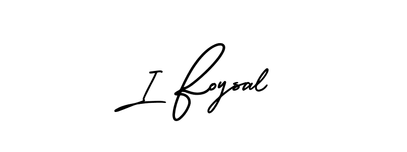 I Foysal stylish signature style. Best Handwritten Sign (AmerikaSignatureDemo-Regular) for my name. Handwritten Signature Collection Ideas for my name I Foysal. I Foysal signature style 3 images and pictures png