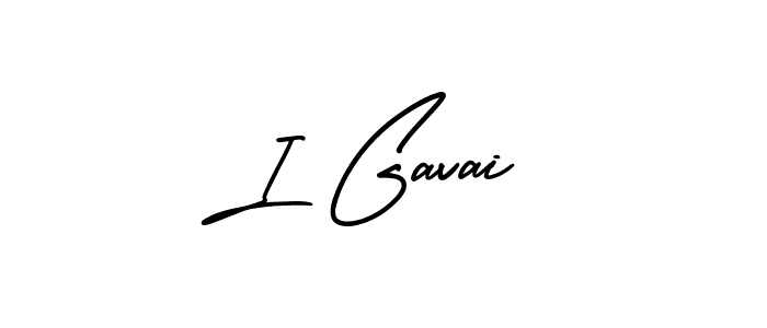 It looks lik you need a new signature style for name I Gavai. Design unique handwritten (AmerikaSignatureDemo-Regular) signature with our free signature maker in just a few clicks. I Gavai signature style 3 images and pictures png