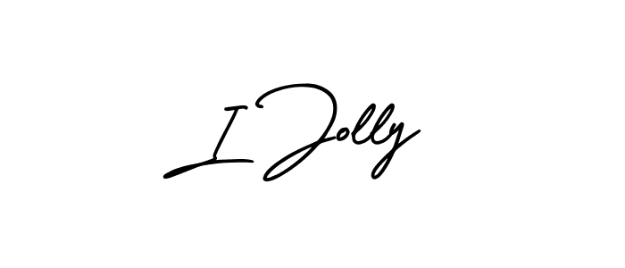 Also You can easily find your signature by using the search form. We will create I Jolly name handwritten signature images for you free of cost using AmerikaSignatureDemo-Regular sign style. I Jolly signature style 3 images and pictures png