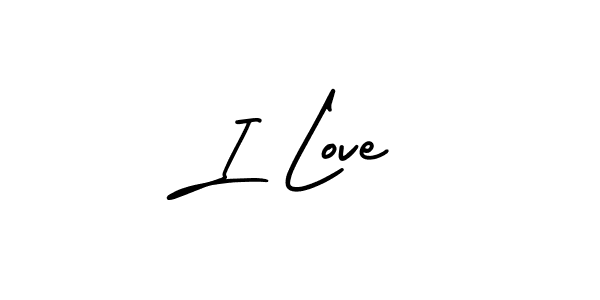 How to make I Love signature? AmerikaSignatureDemo-Regular is a professional autograph style. Create handwritten signature for I Love name. I Love signature style 3 images and pictures png