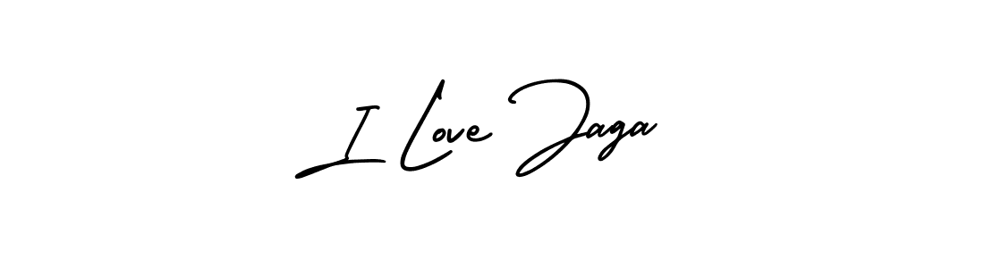 This is the best signature style for the I Love Jaga name. Also you like these signature font (AmerikaSignatureDemo-Regular). Mix name signature. I Love Jaga signature style 3 images and pictures png