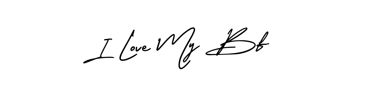 You can use this online signature creator to create a handwritten signature for the name I Love My Bf. This is the best online autograph maker. I Love My Bf signature style 3 images and pictures png