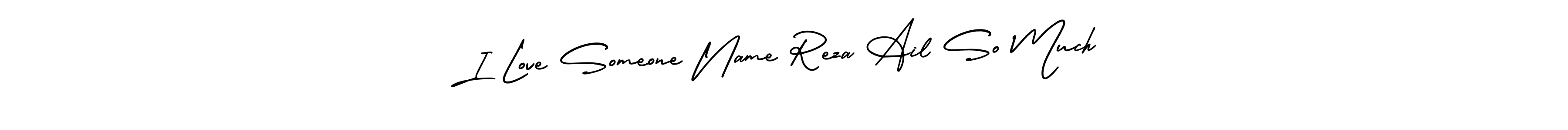 It looks lik you need a new signature style for name I Love Someone Name Reza Ail So Much. Design unique handwritten (AmerikaSignatureDemo-Regular) signature with our free signature maker in just a few clicks. I Love Someone Name Reza Ail So Much signature style 3 images and pictures png