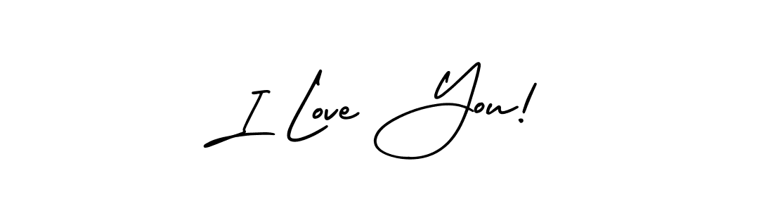 You should practise on your own different ways (AmerikaSignatureDemo-Regular) to write your name (I Love You!) in signature. don't let someone else do it for you. I Love You! signature style 3 images and pictures png