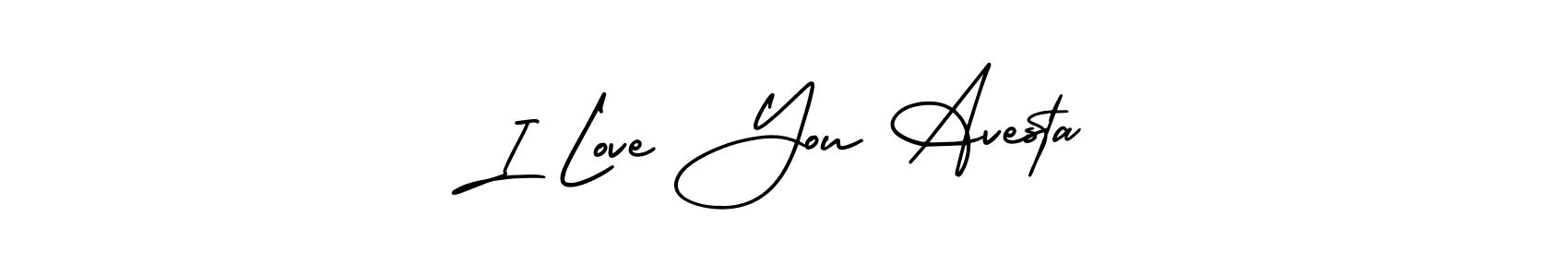 Once you've used our free online signature maker to create your best signature AmerikaSignatureDemo-Regular style, it's time to enjoy all of the benefits that I Love You Avesta name signing documents. I Love You Avesta signature style 3 images and pictures png