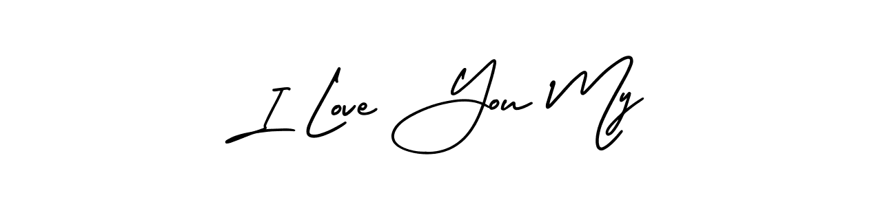 You can use this online signature creator to create a handwritten signature for the name I Love You My. This is the best online autograph maker. I Love You My signature style 3 images and pictures png