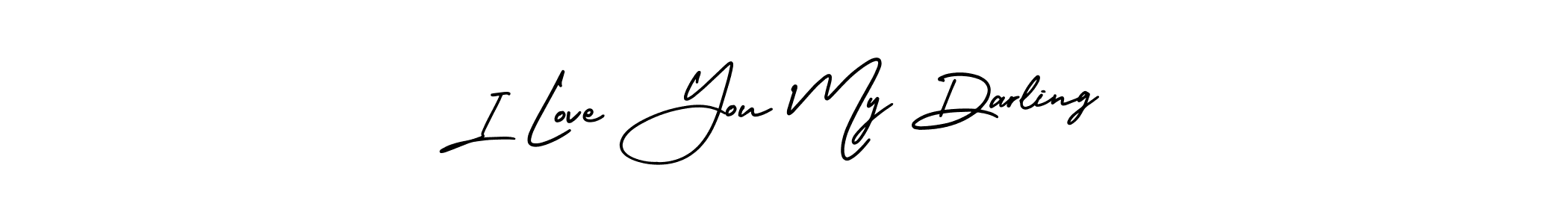 I Love You My Darling stylish signature style. Best Handwritten Sign (AmerikaSignatureDemo-Regular) for my name. Handwritten Signature Collection Ideas for my name I Love You My Darling. I Love You My Darling signature style 3 images and pictures png