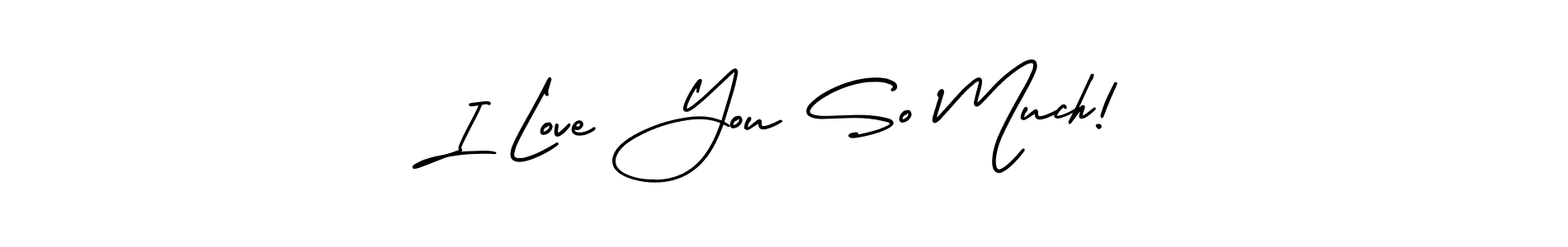 Best and Professional Signature Style for I Love You So Much!. AmerikaSignatureDemo-Regular Best Signature Style Collection. I Love You So Much! signature style 3 images and pictures png