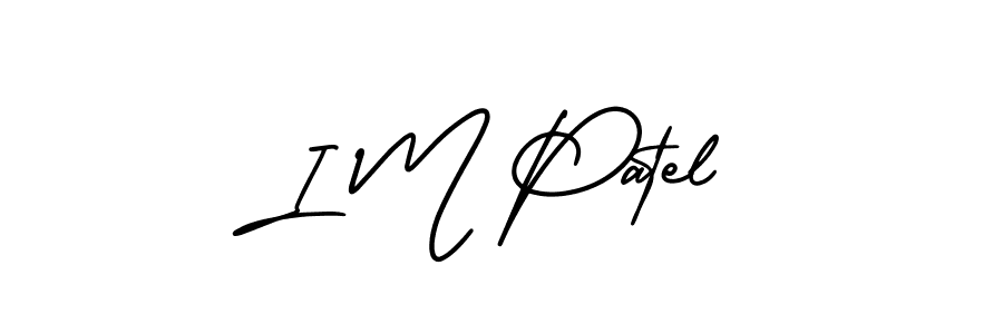 You can use this online signature creator to create a handwritten signature for the name I M Patel. This is the best online autograph maker. I M Patel signature style 3 images and pictures png