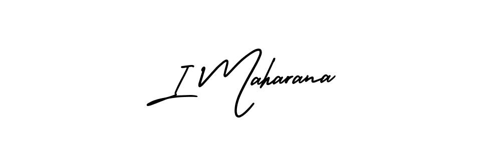 Check out images of Autograph of I Maharana name. Actor I Maharana Signature Style. AmerikaSignatureDemo-Regular is a professional sign style online. I Maharana signature style 3 images and pictures png