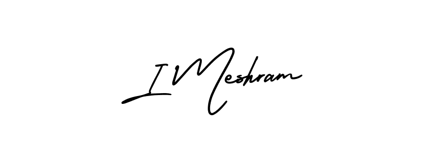 Make a short I Meshram signature style. Manage your documents anywhere anytime using AmerikaSignatureDemo-Regular. Create and add eSignatures, submit forms, share and send files easily. I Meshram signature style 3 images and pictures png