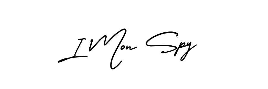 Check out images of Autograph of I Mon Spy name. Actor I Mon Spy Signature Style. AmerikaSignatureDemo-Regular is a professional sign style online. I Mon Spy signature style 3 images and pictures png