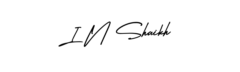 Once you've used our free online signature maker to create your best signature AmerikaSignatureDemo-Regular style, it's time to enjoy all of the benefits that I N Shaikh name signing documents. I N Shaikh signature style 3 images and pictures png