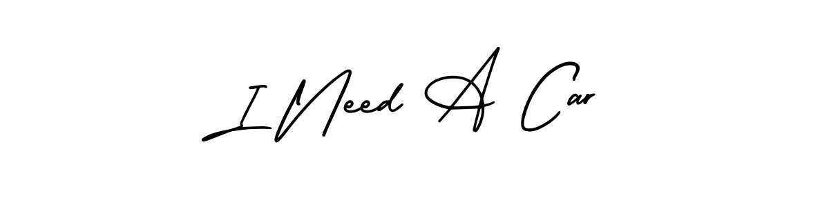 Create a beautiful signature design for name I Need A Car. With this signature (AmerikaSignatureDemo-Regular) fonts, you can make a handwritten signature for free. I Need A Car signature style 3 images and pictures png