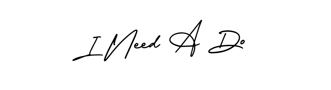 Best and Professional Signature Style for I Need A Do. AmerikaSignatureDemo-Regular Best Signature Style Collection. I Need A Do signature style 3 images and pictures png