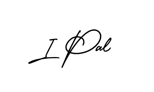 Also we have I Pal name is the best signature style. Create professional handwritten signature collection using AmerikaSignatureDemo-Regular autograph style. I Pal signature style 3 images and pictures png