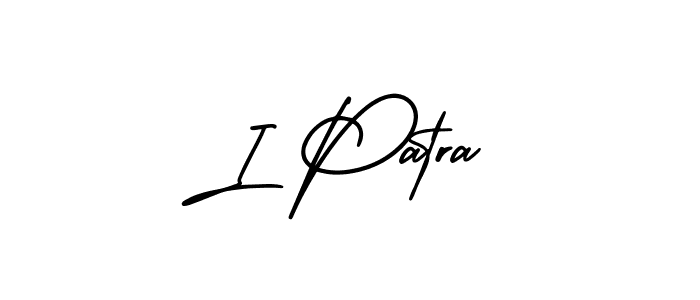 Make a beautiful signature design for name I Patra. Use this online signature maker to create a handwritten signature for free. I Patra signature style 3 images and pictures png