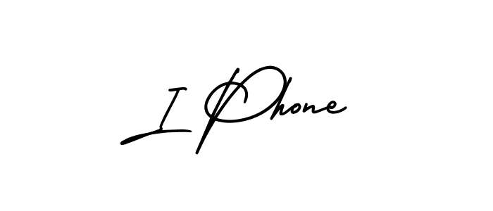 Similarly AmerikaSignatureDemo-Regular is the best handwritten signature design. Signature creator online .You can use it as an online autograph creator for name I Phone. I Phone signature style 3 images and pictures png