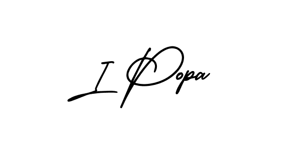 It looks lik you need a new signature style for name I Popa. Design unique handwritten (AmerikaSignatureDemo-Regular) signature with our free signature maker in just a few clicks. I Popa signature style 3 images and pictures png