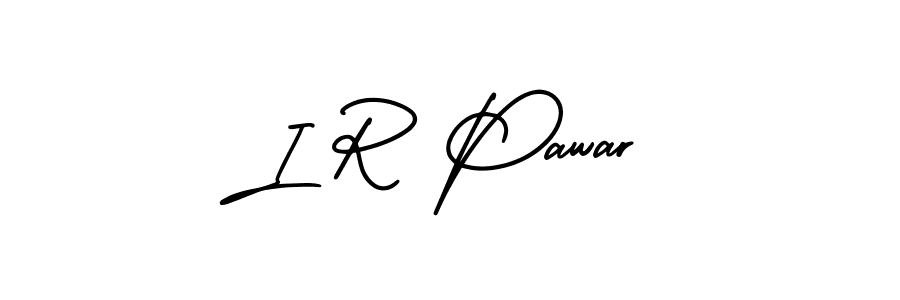 Make a beautiful signature design for name I R Pawar. Use this online signature maker to create a handwritten signature for free. I R Pawar signature style 3 images and pictures png